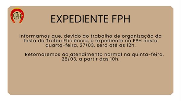 Expediente FPH - 27 e 28/03