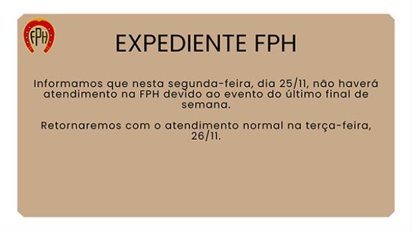 Comunicado Expediente FPH - 25/11