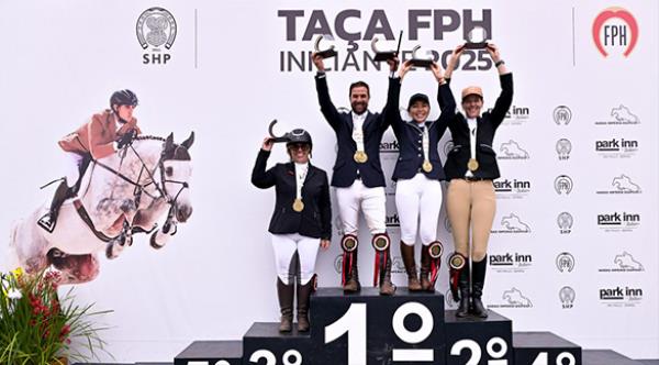 Grandes disputas no Salto Iniciante na SHP