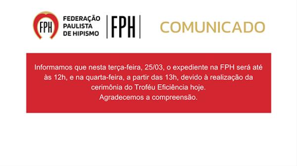 Expediente FPH - 25 e 26/03