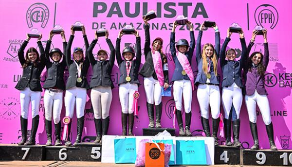 Vencedoras do Campeonato Paulista de Amazonas Ini
