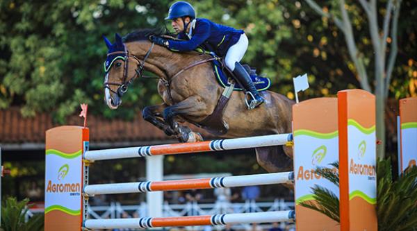 Stephan Barcha com Chantily JMen fatura GP Agromen