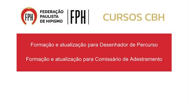 Cursos para Comissário de Adestramento e Desenhad