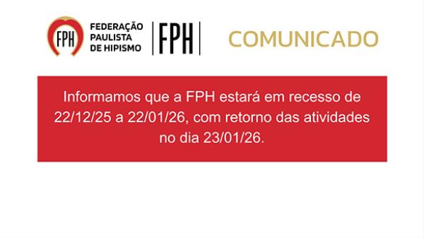 Recesso FPH - 22/12