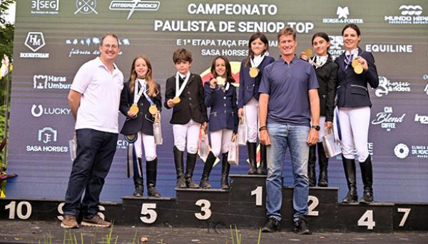 Beatriz, Manuela, Stella e Heitor vencem 1ª etapa