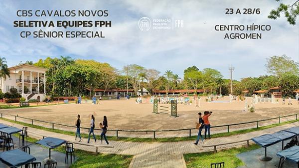 Programa CBS Cavalos Novos / Seletivas FPH / Paul