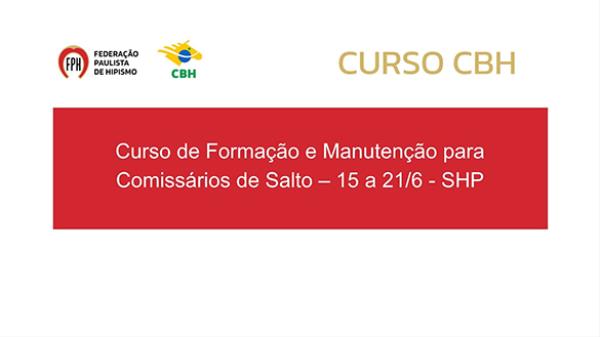 Curso de Formação e