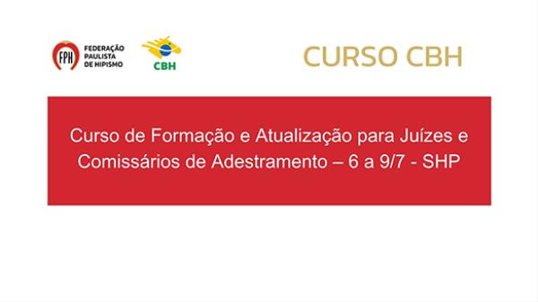 Curso de Formação e