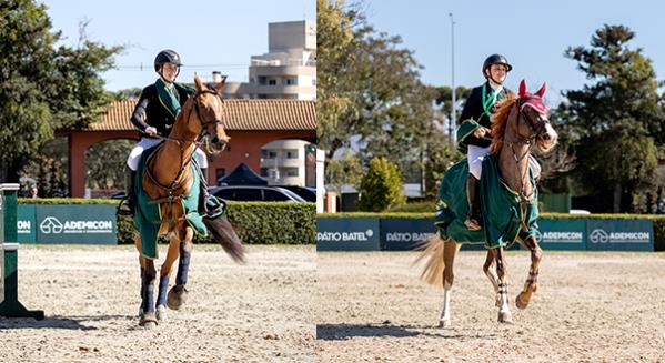 Luisa Bergamaschi e Gabriela Barbara são ouro no 