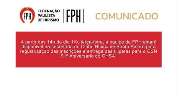 Equipe FPH no Aniversário do CHSA